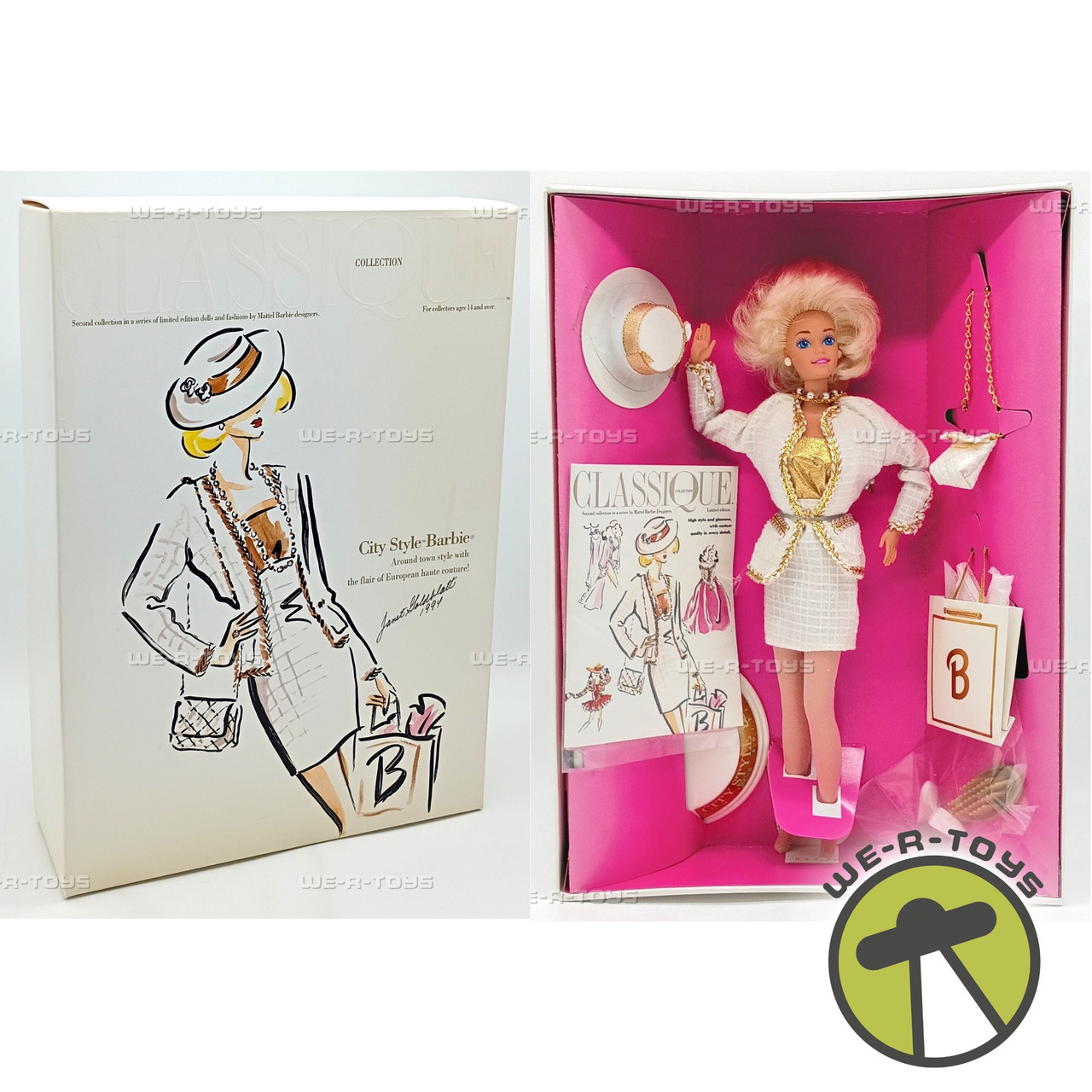 City Style Barbie 1993 シティスタイル バービー　レア Barbie Classique Collection City Style Doll 1993 Signed by Janet