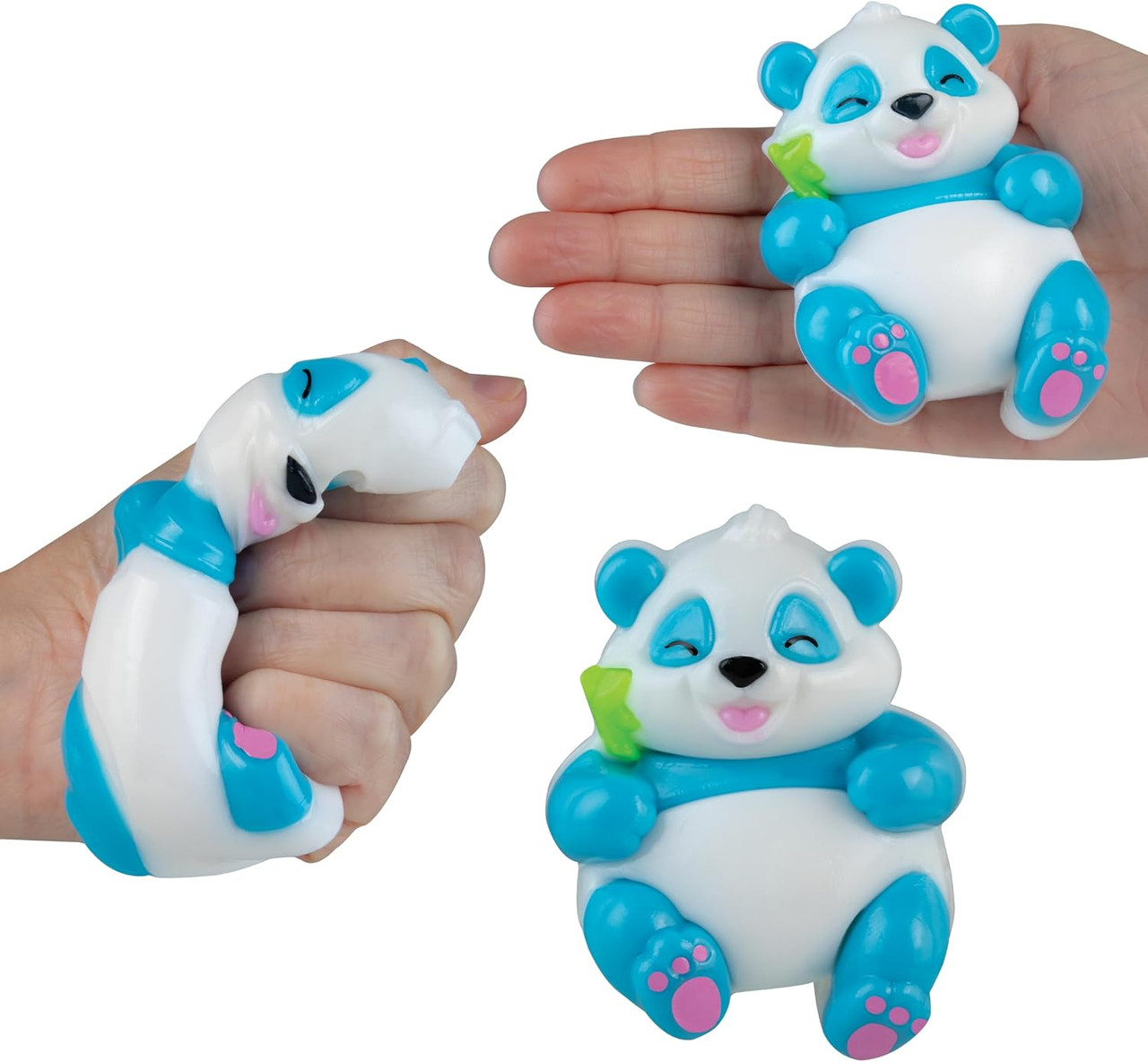 Orb Tabalicious Big Bellies Blue Panda Squeeze Toy - We-R-Toys