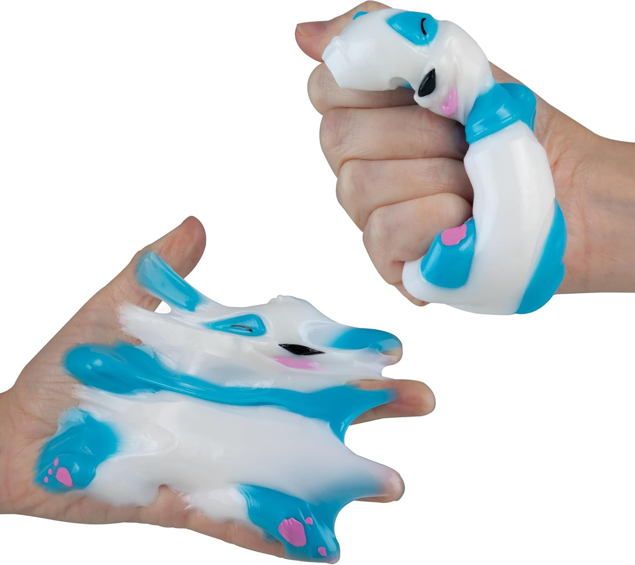 Orb Tabalicious Big Bellies Blue Panda Squeeze Toy - We-R-Toys