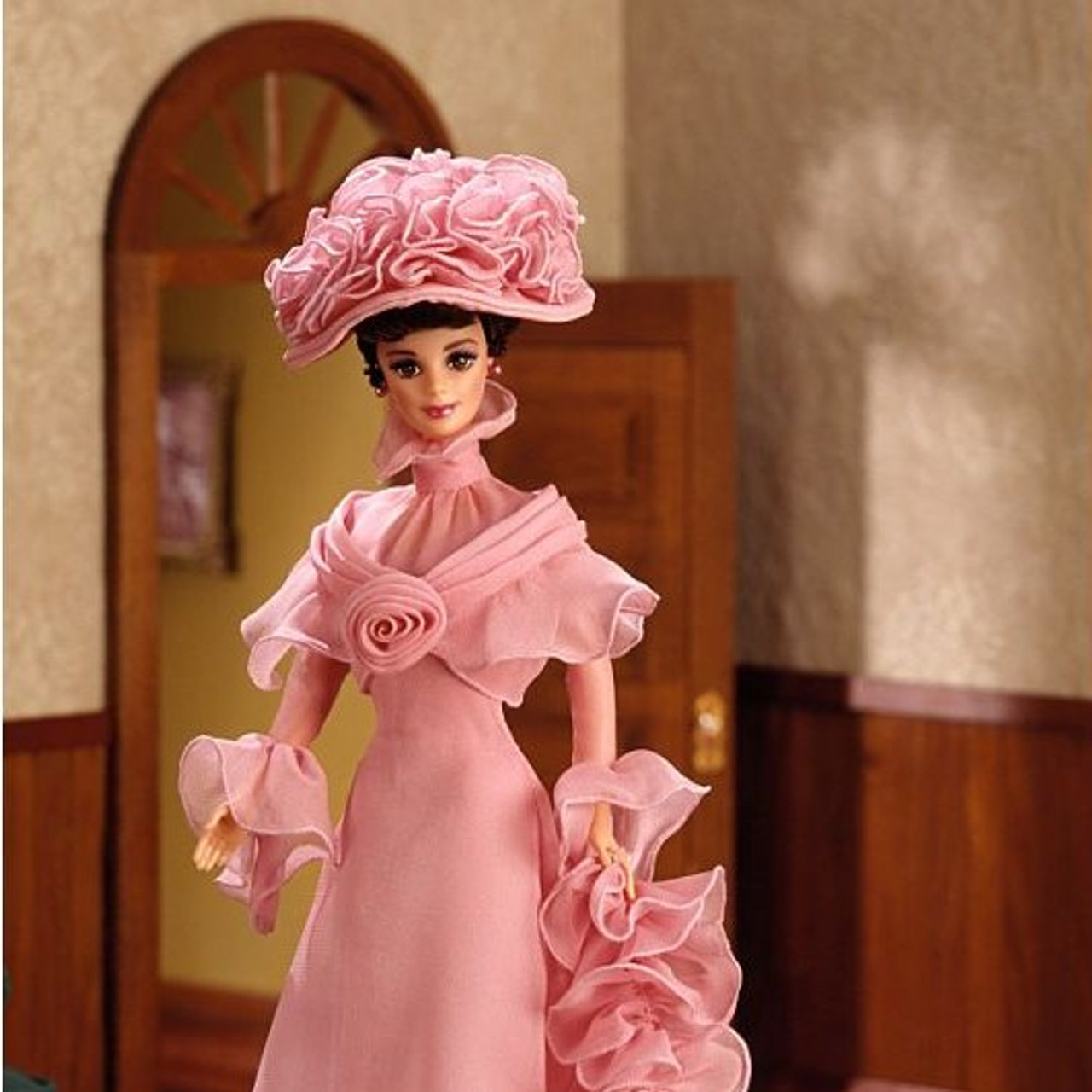 Barbie as Eliza Doolittle Doll in My Fair Lady Closing Scene Pink