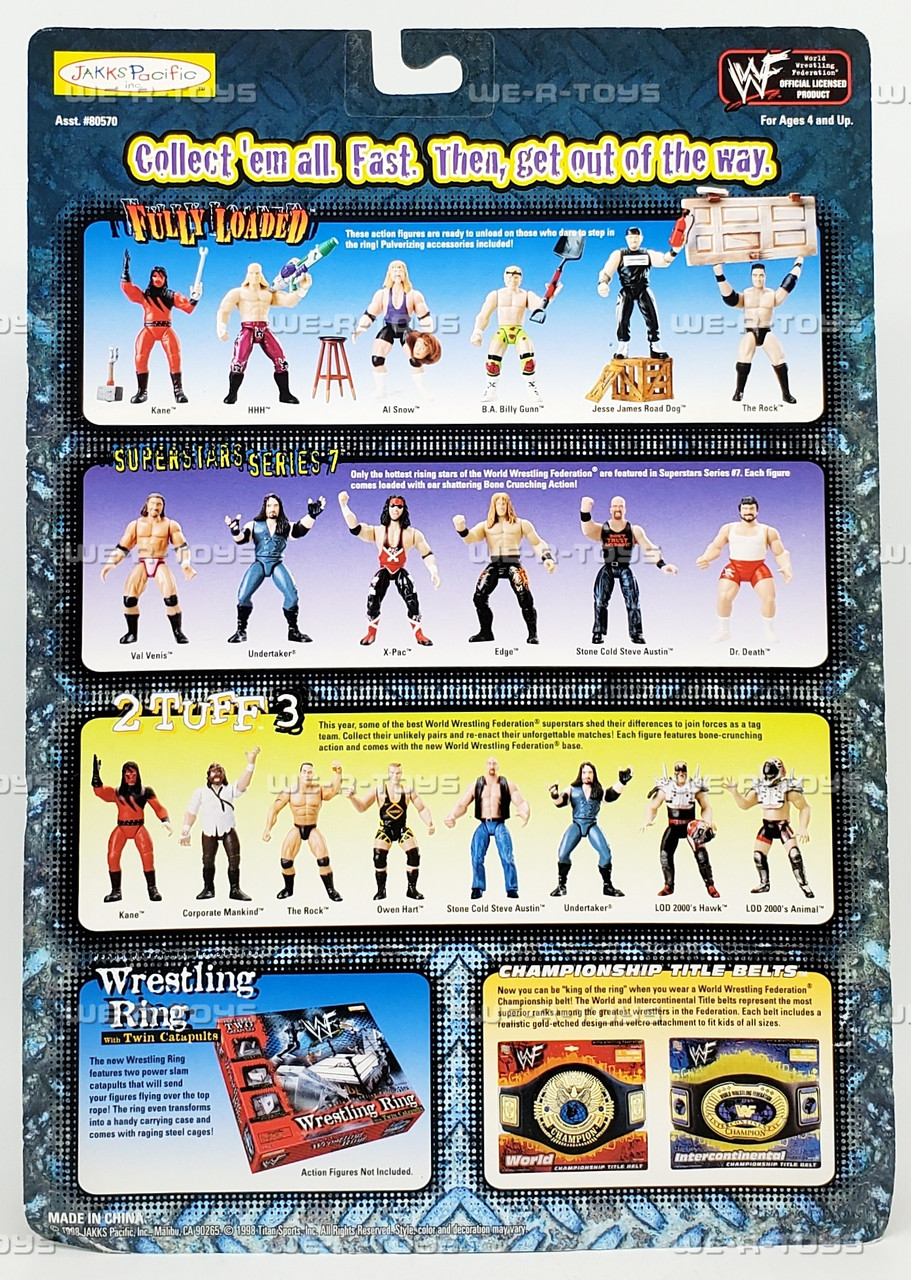 WWF WrestleMania XV Al Snow Action Figure Signed 1998 Jakks