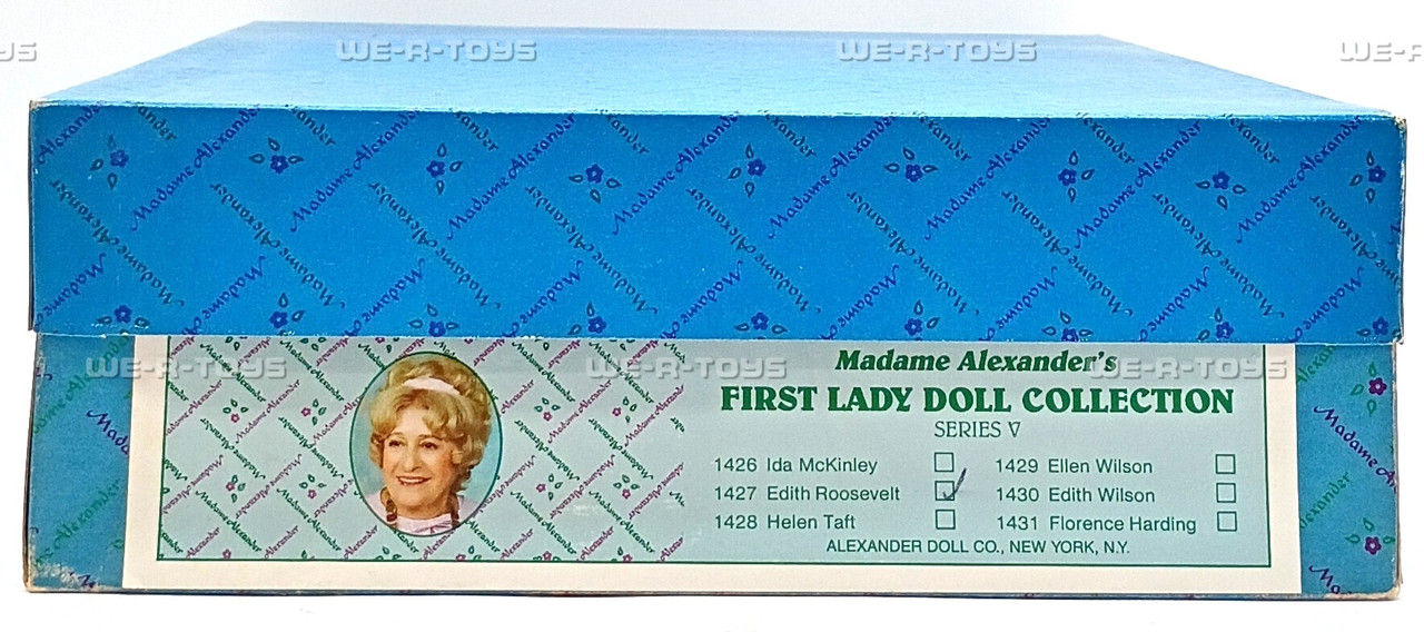 Edith Roosevelt Doll Madame Alexander's First Lady Doll Collection