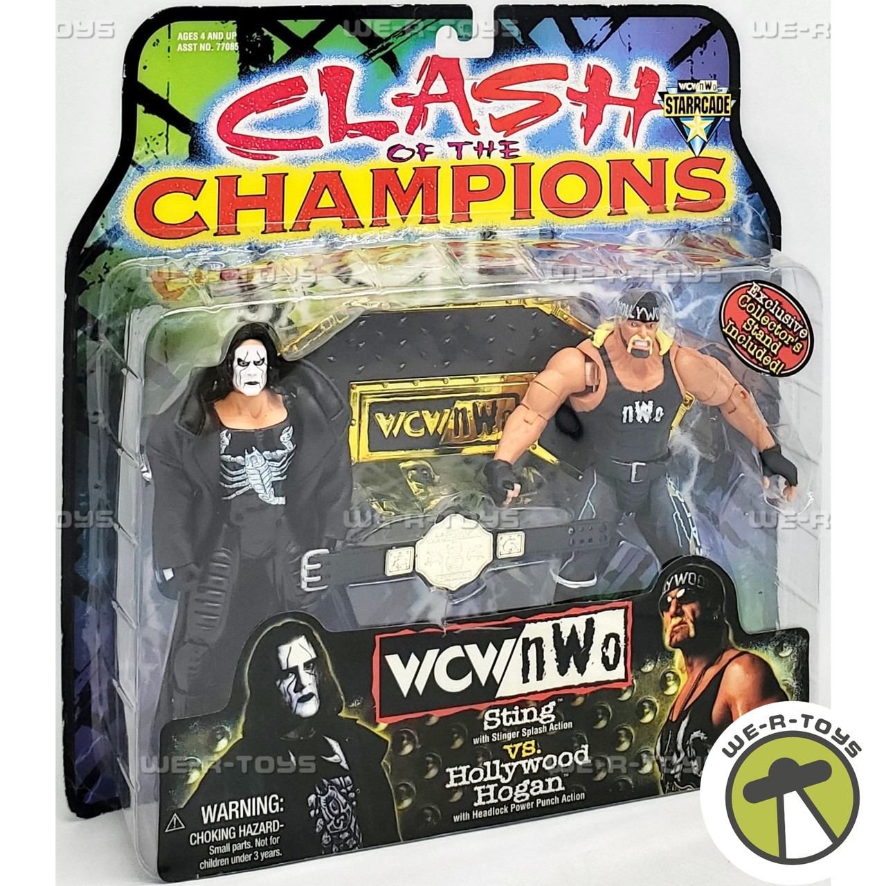 WCW NWO Starcade Clash of the Champions Sting vs Hollywood Hogan