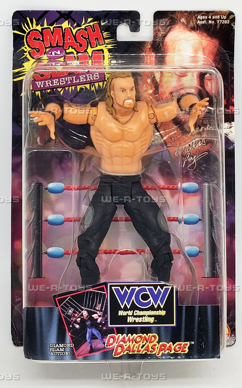 WCW Smash N Slam Wrestlers Diamond Dallas Page Action Figure 1999