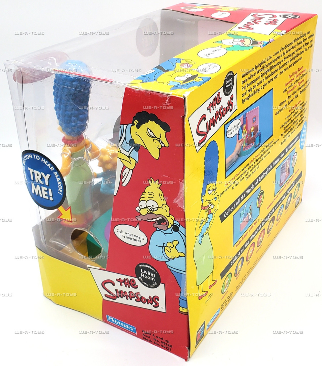 The Simpsons Interactive Living Room w/ Marge & Maggie 2000