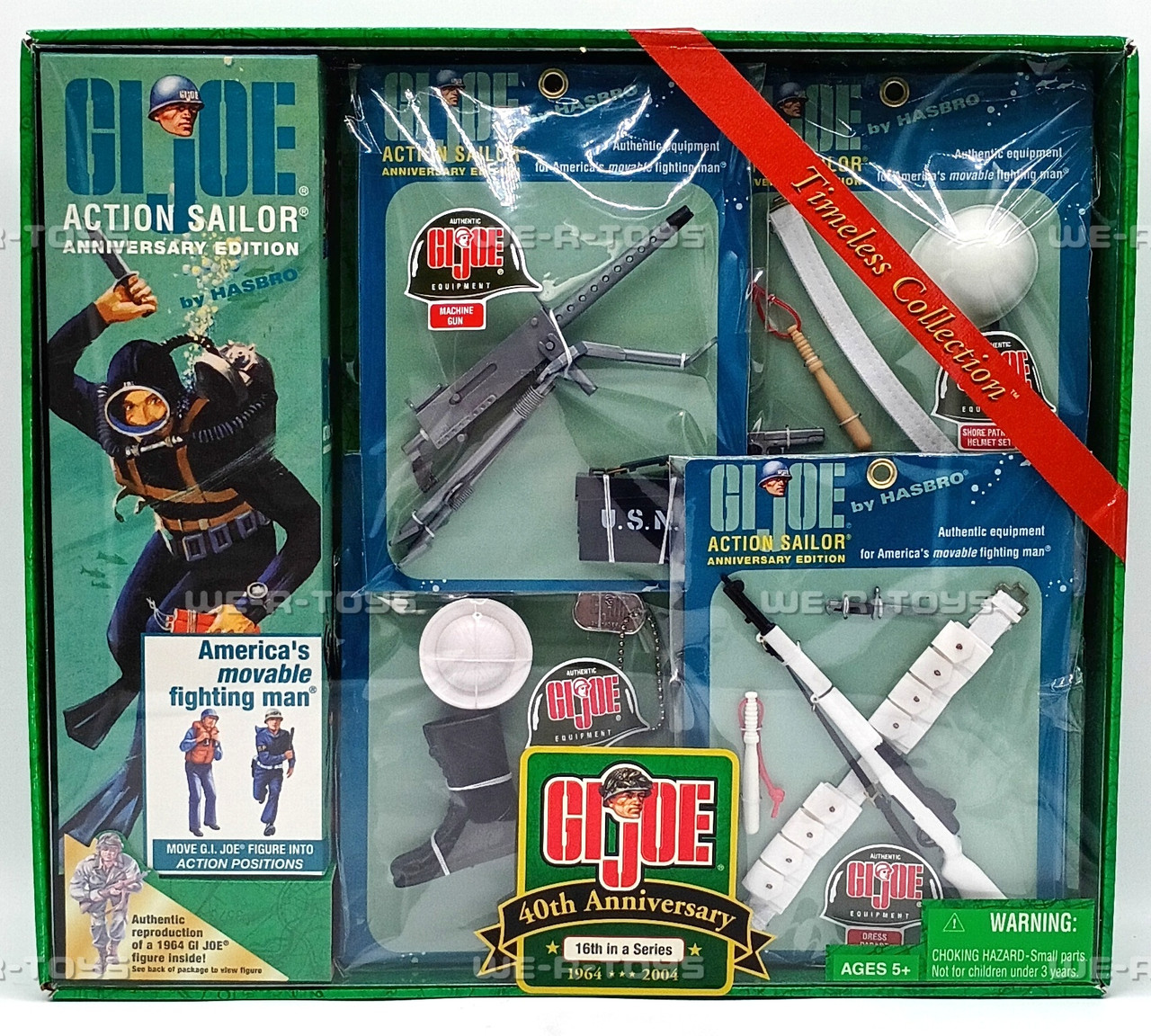 GI Joe 40th Anniversary Action Sailor With Accessories Action
