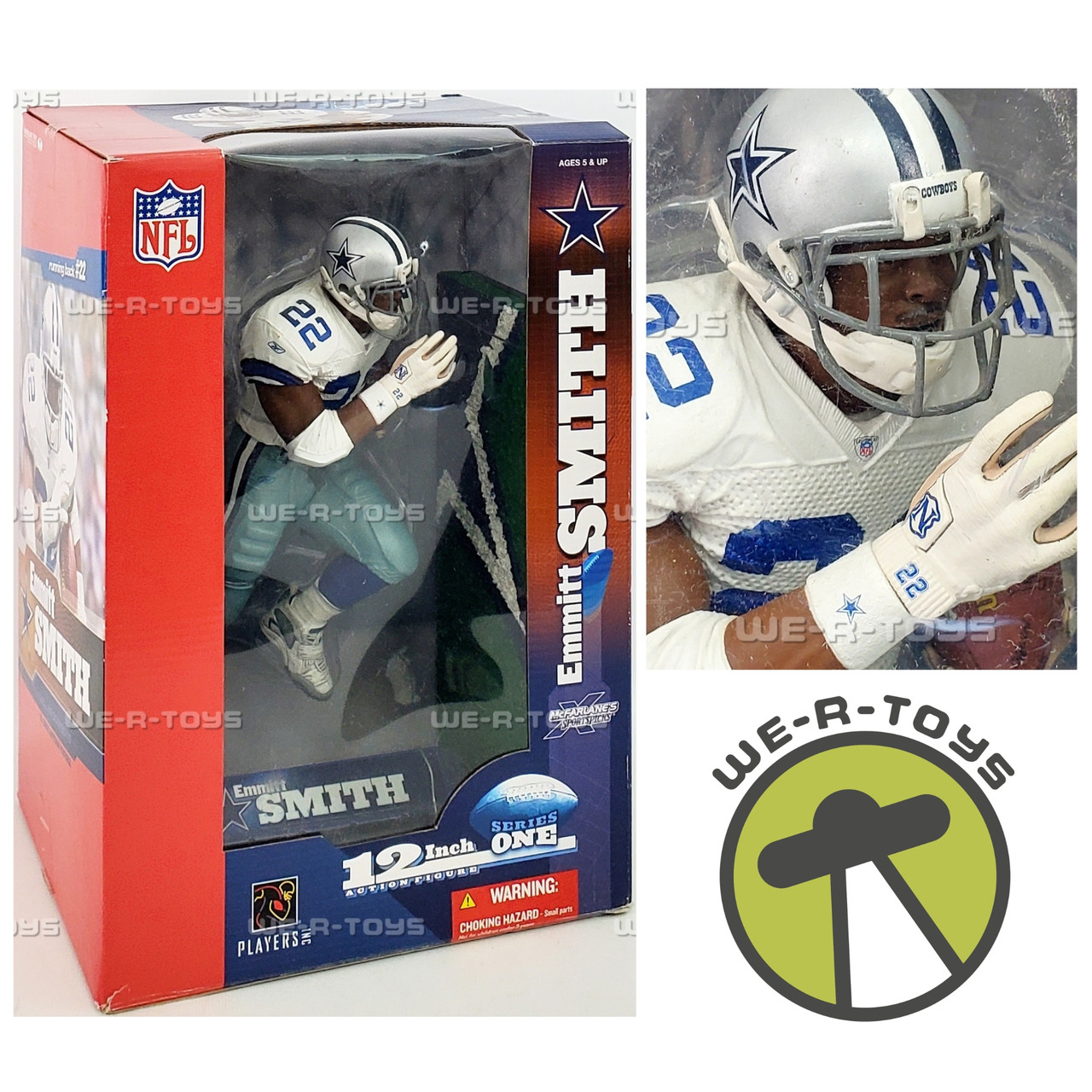 NFL Dallas Cowboys 22 Emmitt Smith 12 Inch Figure McFarlane Toys
