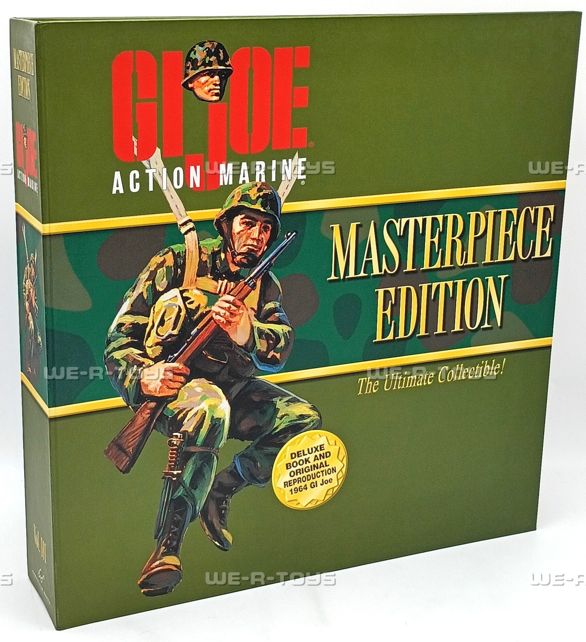 G.I. Joe Masterpiece Edition Action Marine Action Figure with Book