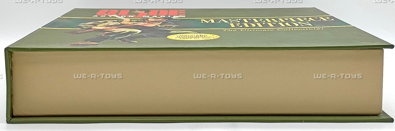 G.I. Joe Masterpiece Edition Action Marine Action Figure with Book