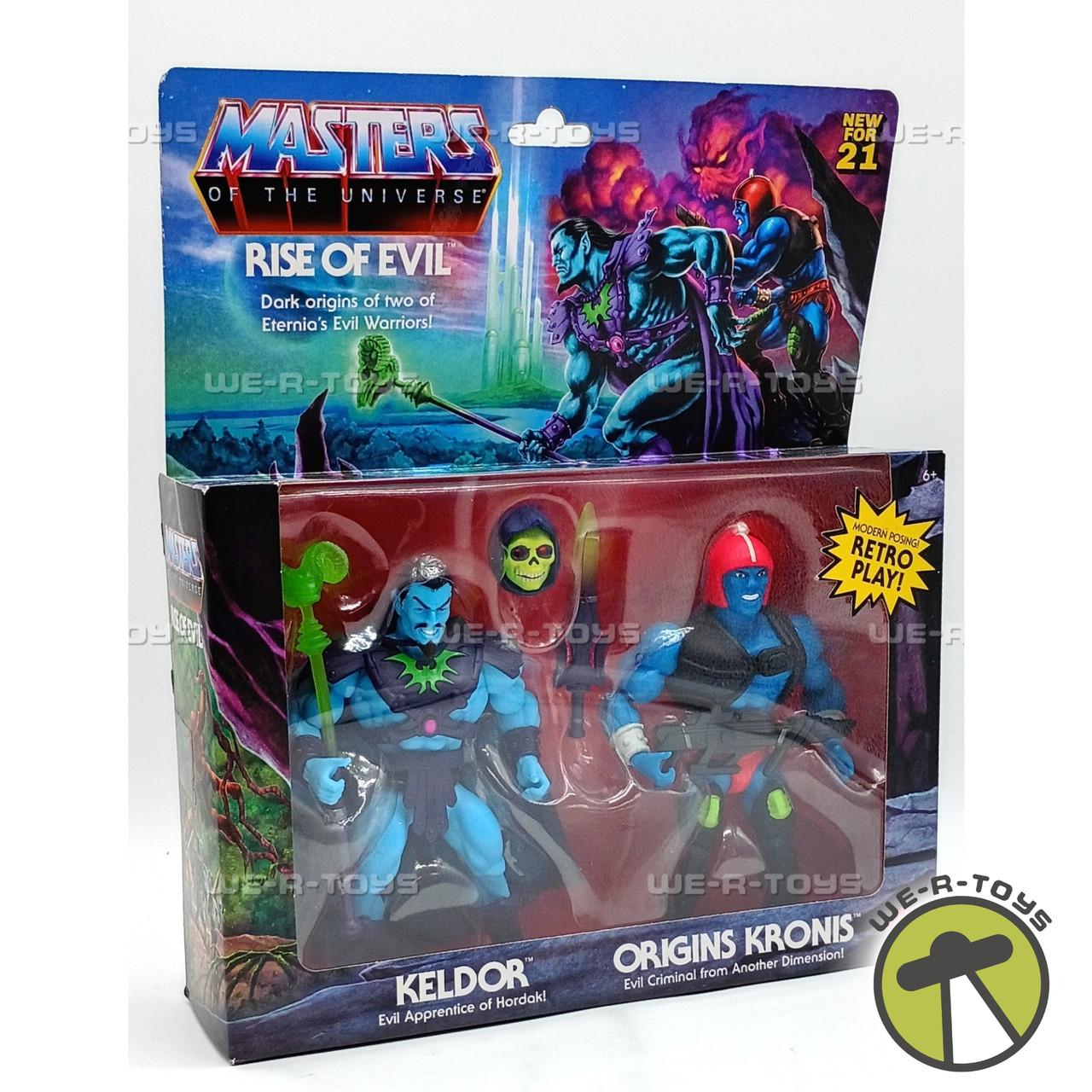 Masters of the Universe Rise of Evil Keldor and Kronis Action