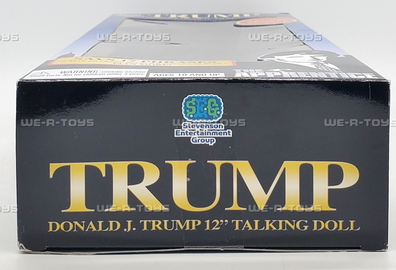 The Apprentice Donald J Trump 12 Inch Talking Doll 2004 SEG 00810