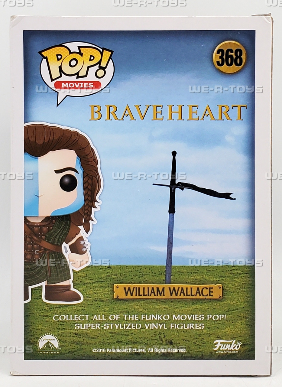 Funko POP Movies Braveheart 368 William Wallace Vinyl Figure - We