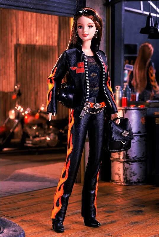 Harley Davidson Barbie Doll #5 Redhead 2000 Mattel No. 29207 NRFB