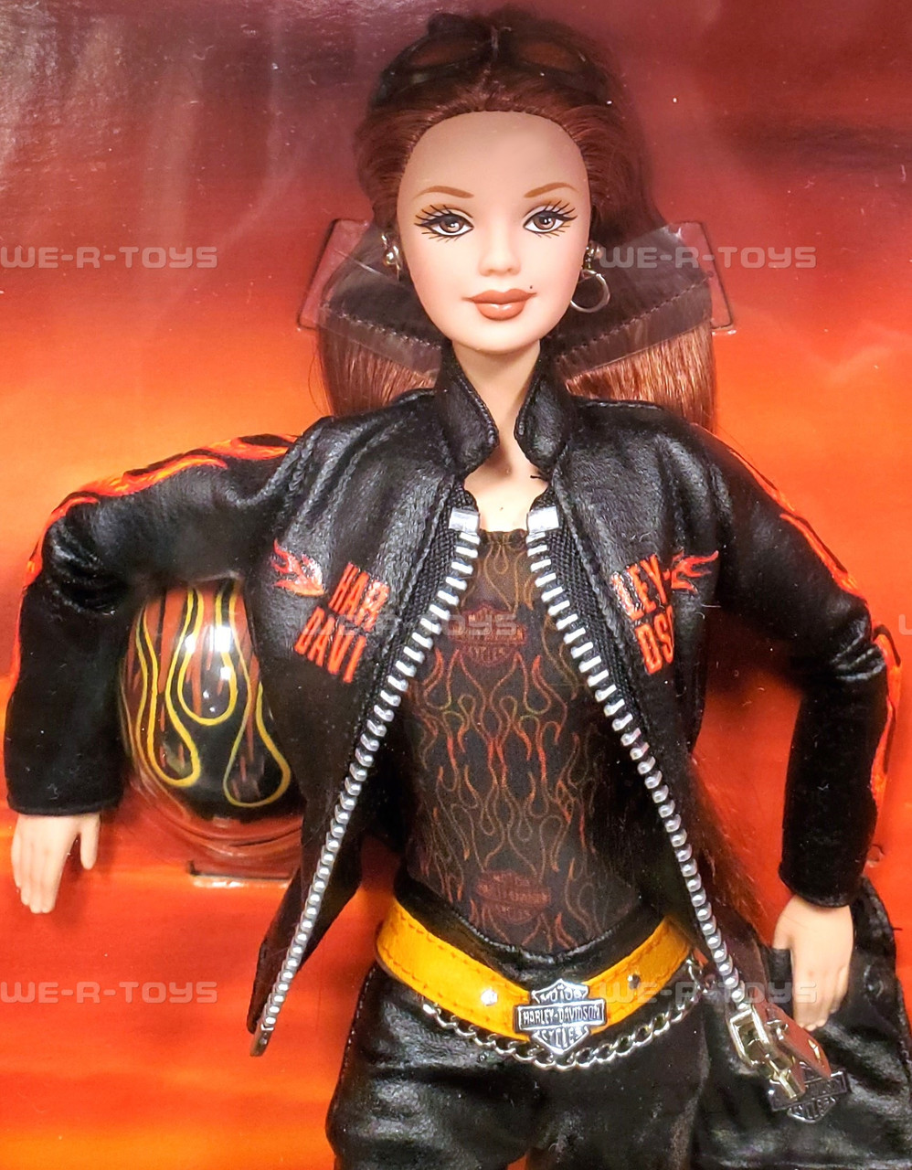 Harley Davidson Barbie Doll #5 Redhead 2000 Mattel No. 29207