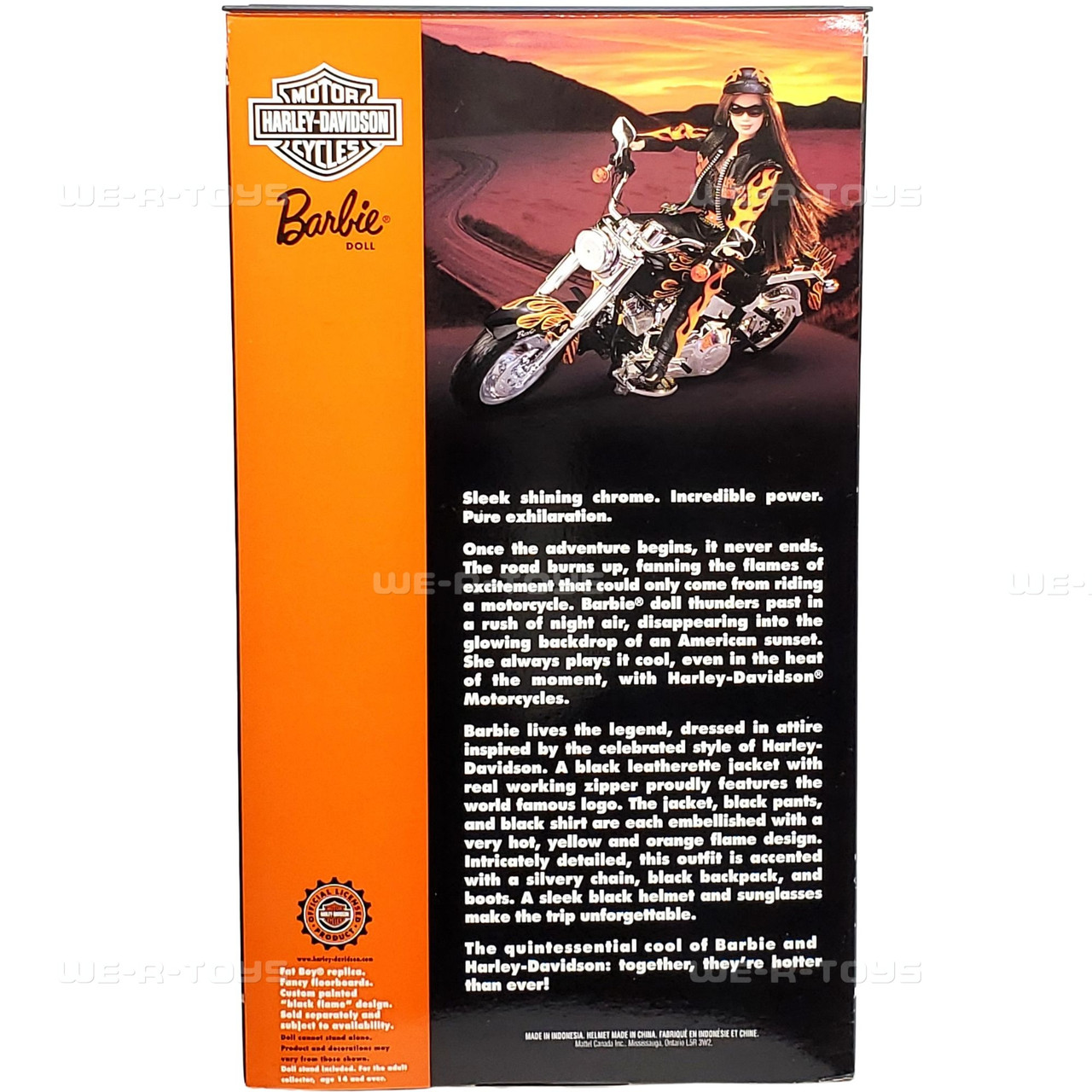 Harley Davidson Barbie Doll #5 Redhead 2000 Mattel No. 29207 NRFB