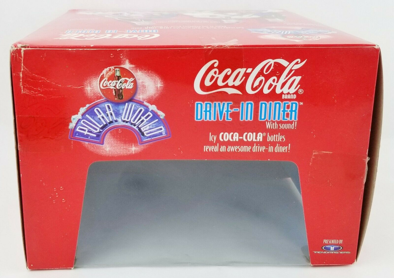 Coca-Cola Polar World Drive-In Diner Singing Display Toy Item No