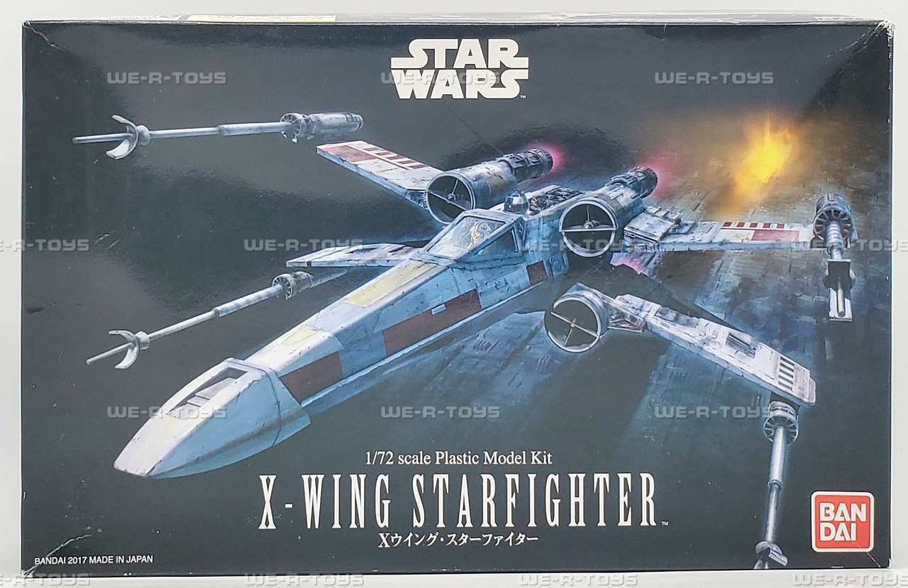Star Wars X-Wing Starfighter 1:72 Scale Model Kit Bandai 91406