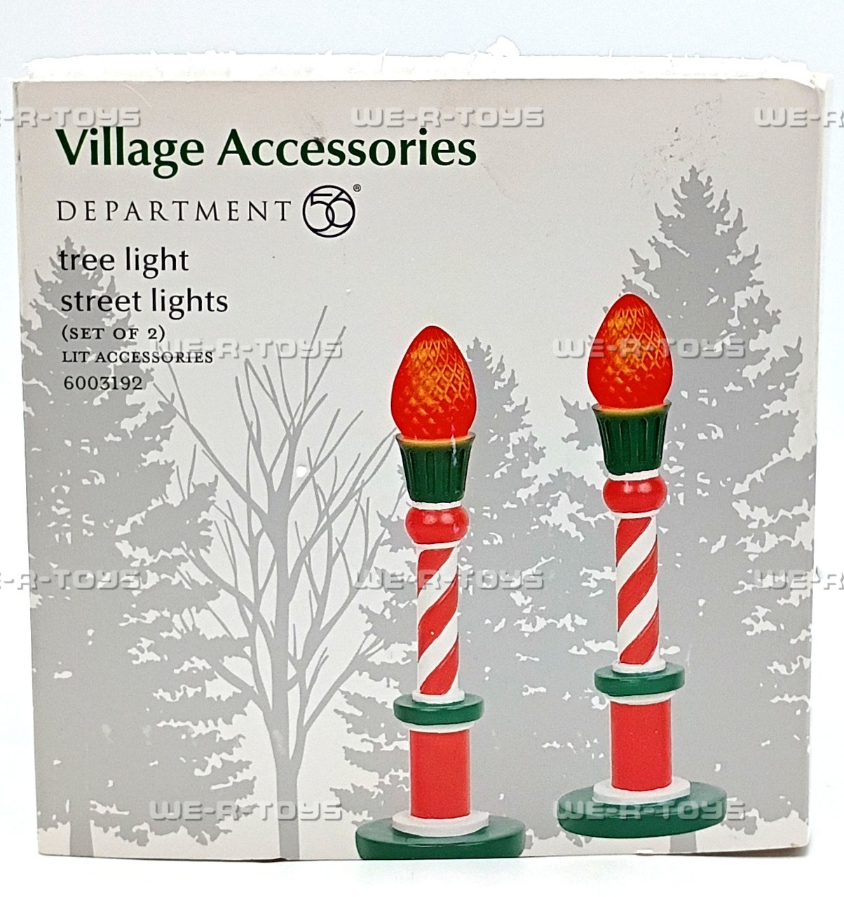 Department 56 Tree Light Street Lights Set of 2 6003192 - We-R-Toys