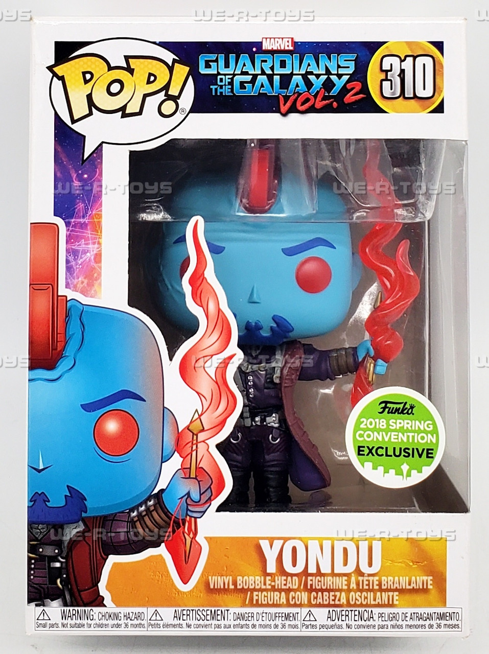 Funko POP Marvel Guardians of the Galaxy Vol. 2 Yondu 310 Bobble