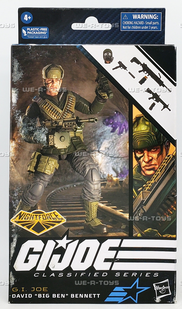 G.I. Joe Classified Nightforce David Big Ben Bennett Action Figure