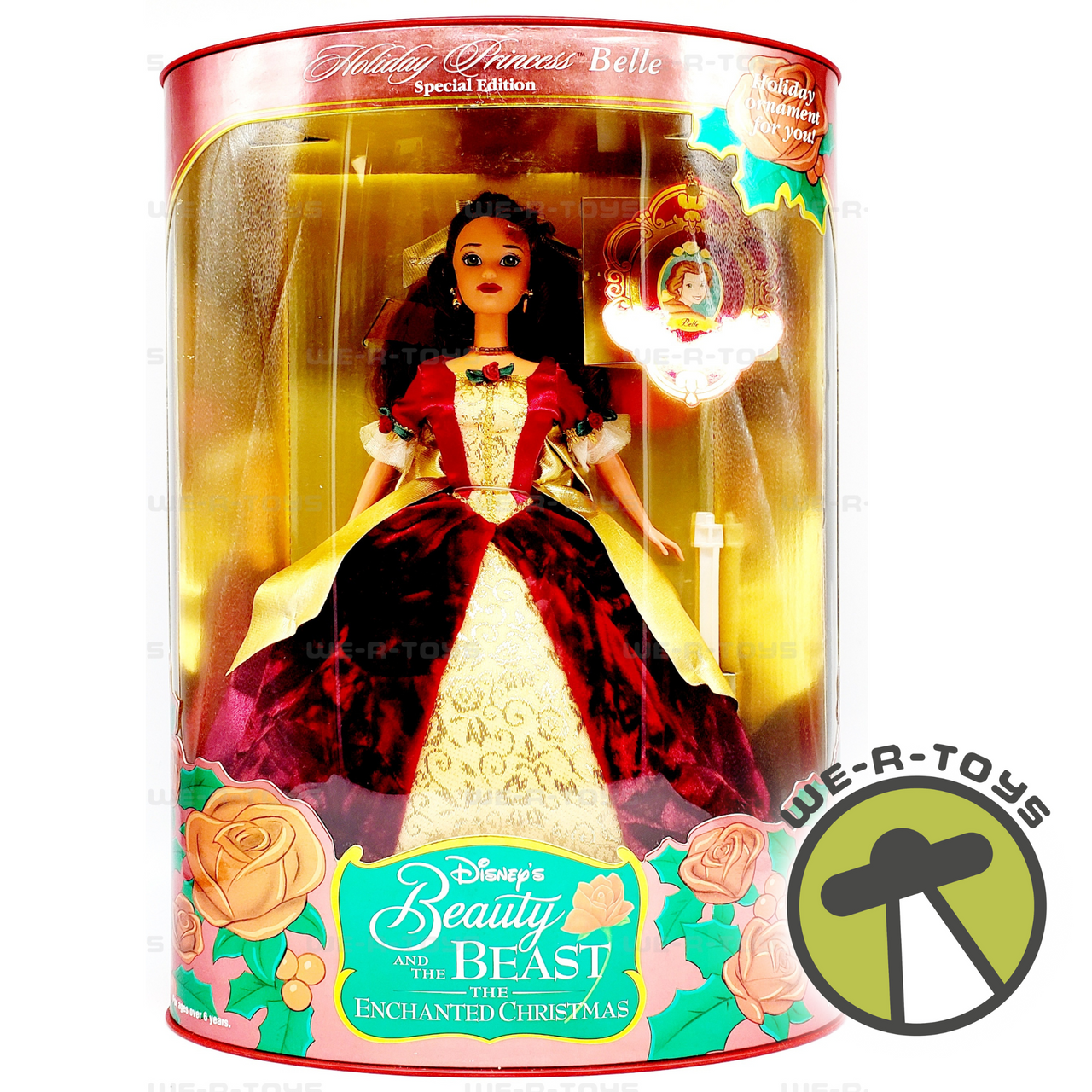 Holiday Princess Belle - Special Edition並行輸入品 Mint Condition Sealed Display Box Disney\u0027s Beauty and the Beast