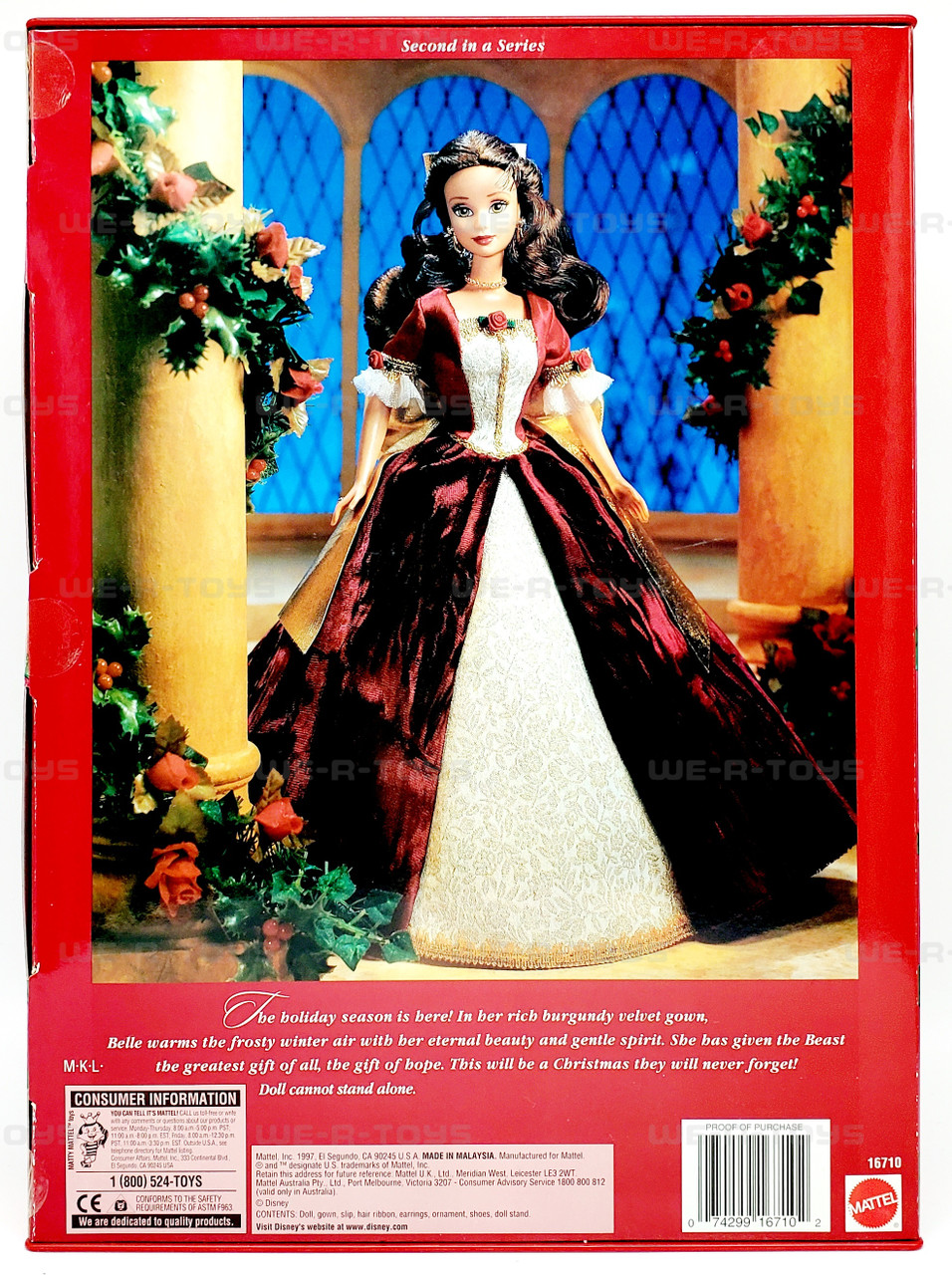 Disney Collection Beauty and The Beast Princess Belle Doll