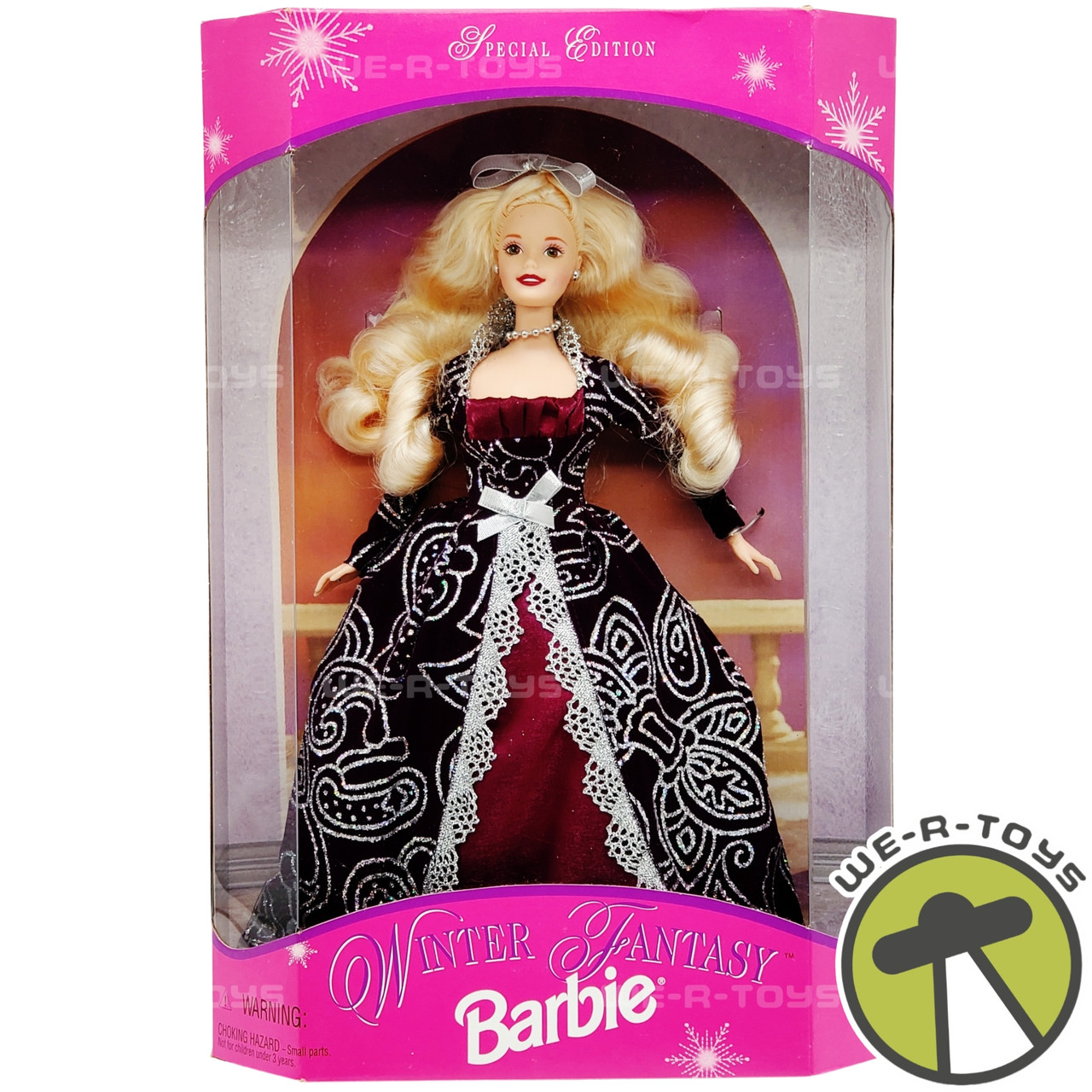 Winter Fantasy Barbie Doll Blonde Sam's Club Exclusive 1996 Mattel 17249  NRFB