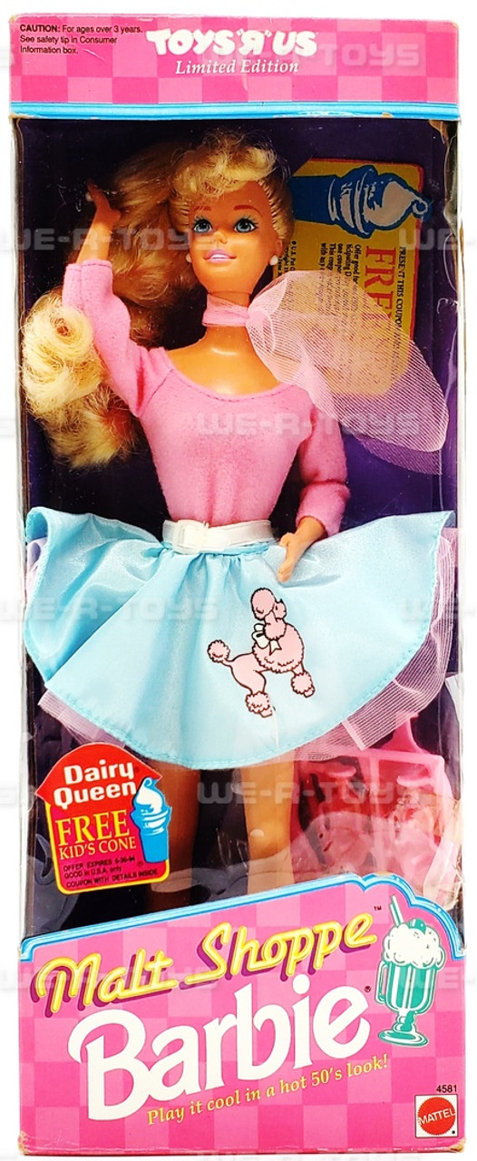 Malt Shoppe Limited Edition Barbie Doll 1992 Mattel 4581