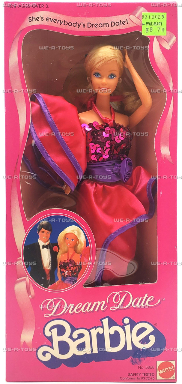 Barbie Dream Date Doll She's Everybody's Dream Date Mattel 1982 No
