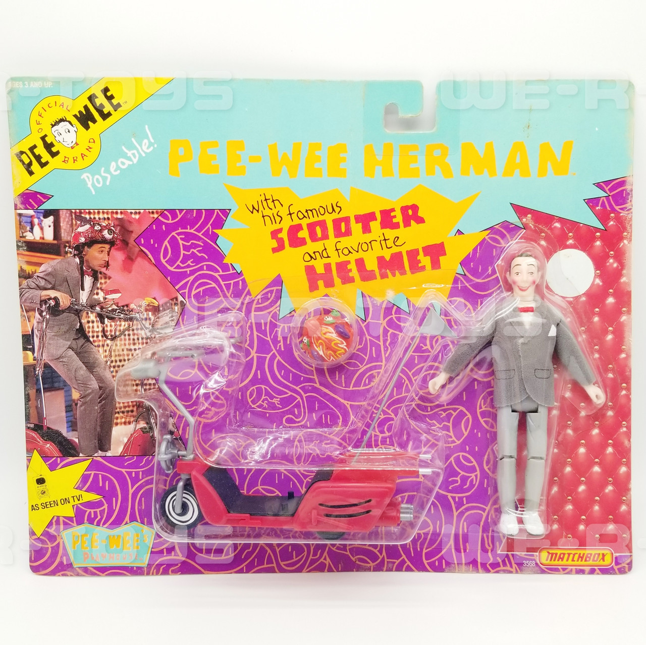 Pee-wee Herman フィギュアとスクーターセット 激レア ヴィンテージ