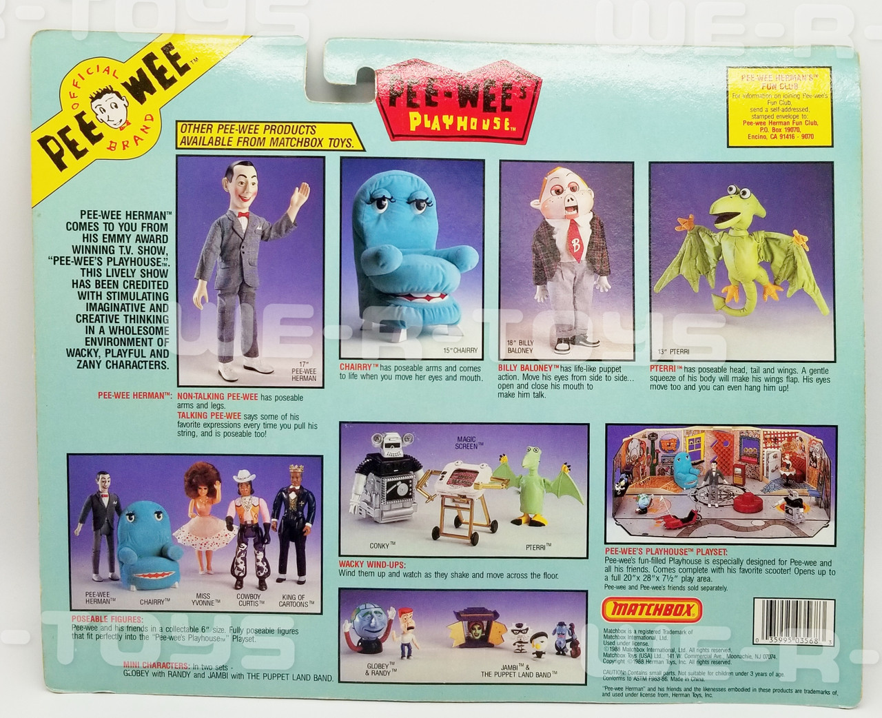 Pee-wee Herman フィギュアとスクーターセット 激レア ヴィンテージ