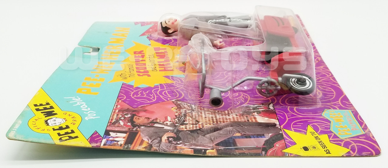 Pee-wee Herman フィギュアとスクーターセット 激レア ヴィンテージ