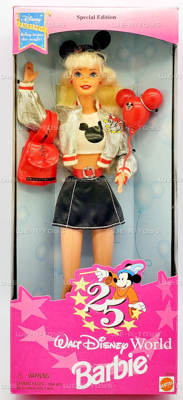 25th Anniversary Walt Disney World Special Edition Barbie Doll