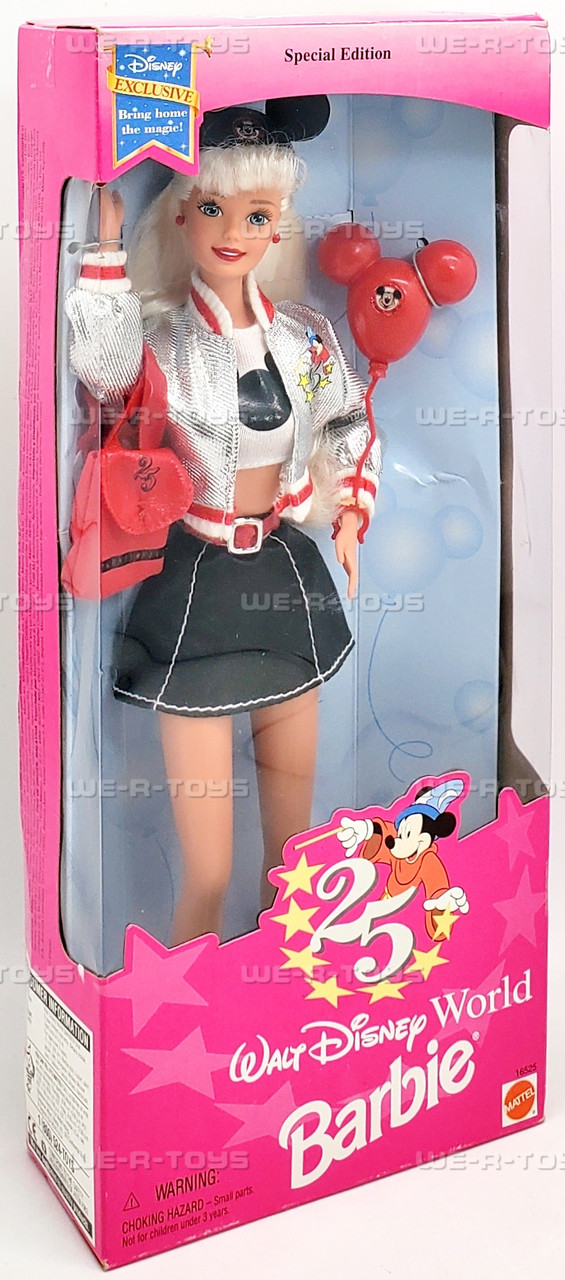 25th Anniversary Walt Disney World Special Edition Barbie Doll