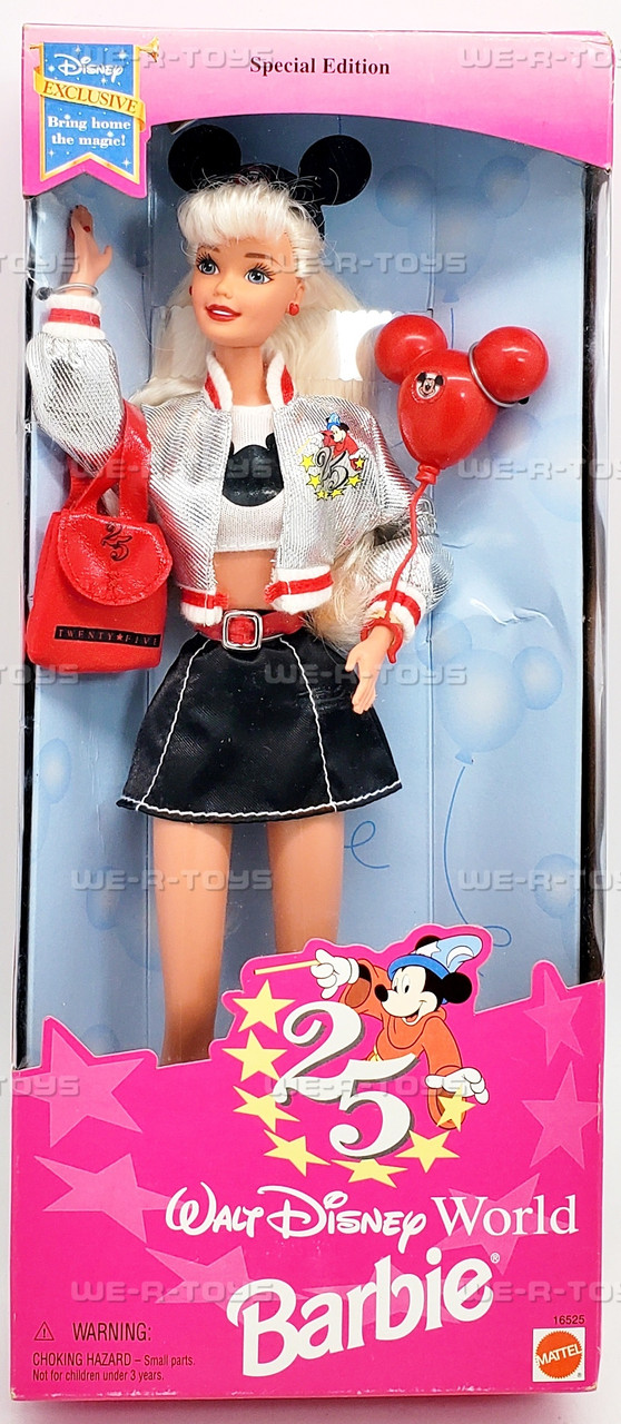 25th Anniversary Walt Disney World Special Edition Barbie Doll