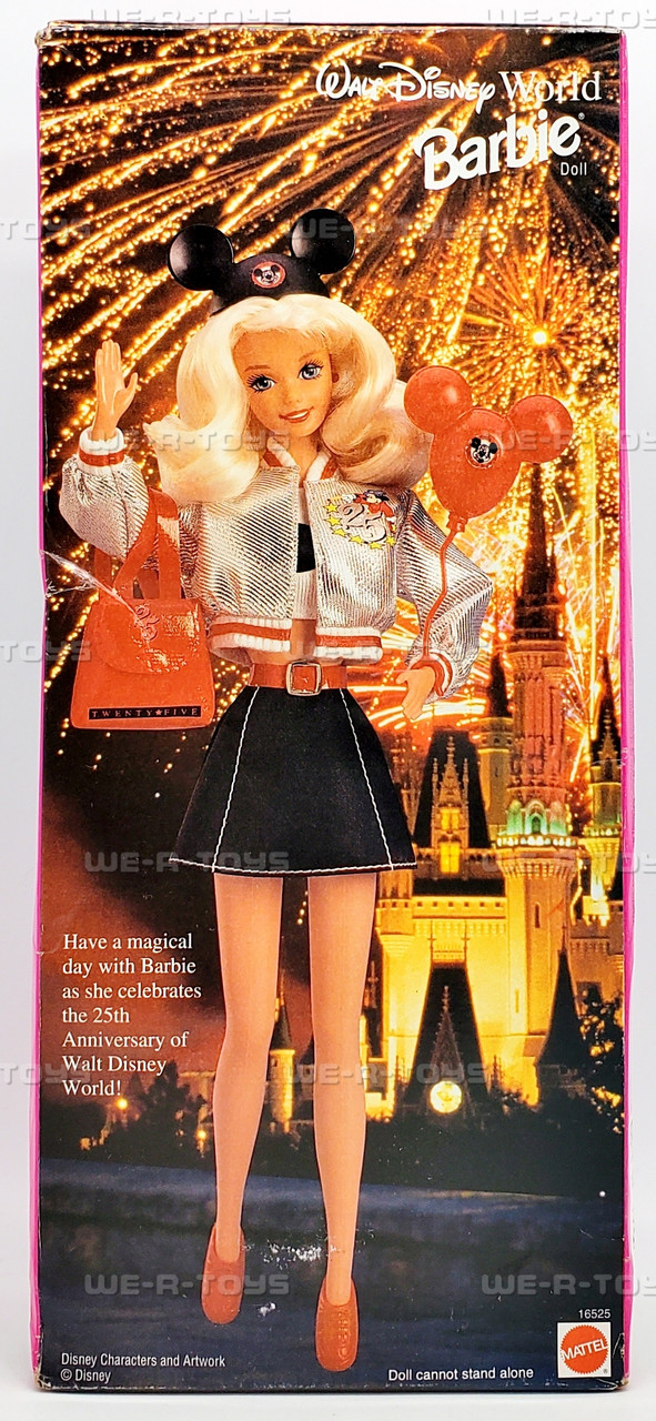 25th Anniversary Walt Disney World Special Edition Barbie Doll