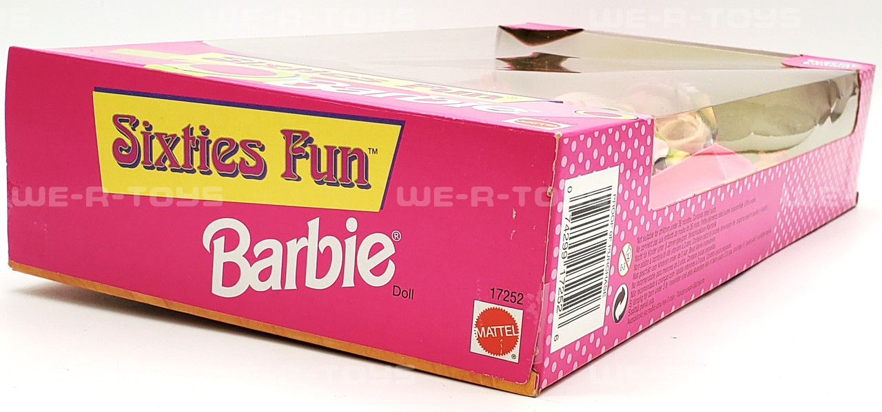 Sixties Fun Barbie Doll Special Edition Blonde 1997 Mattel 17252 NRFB