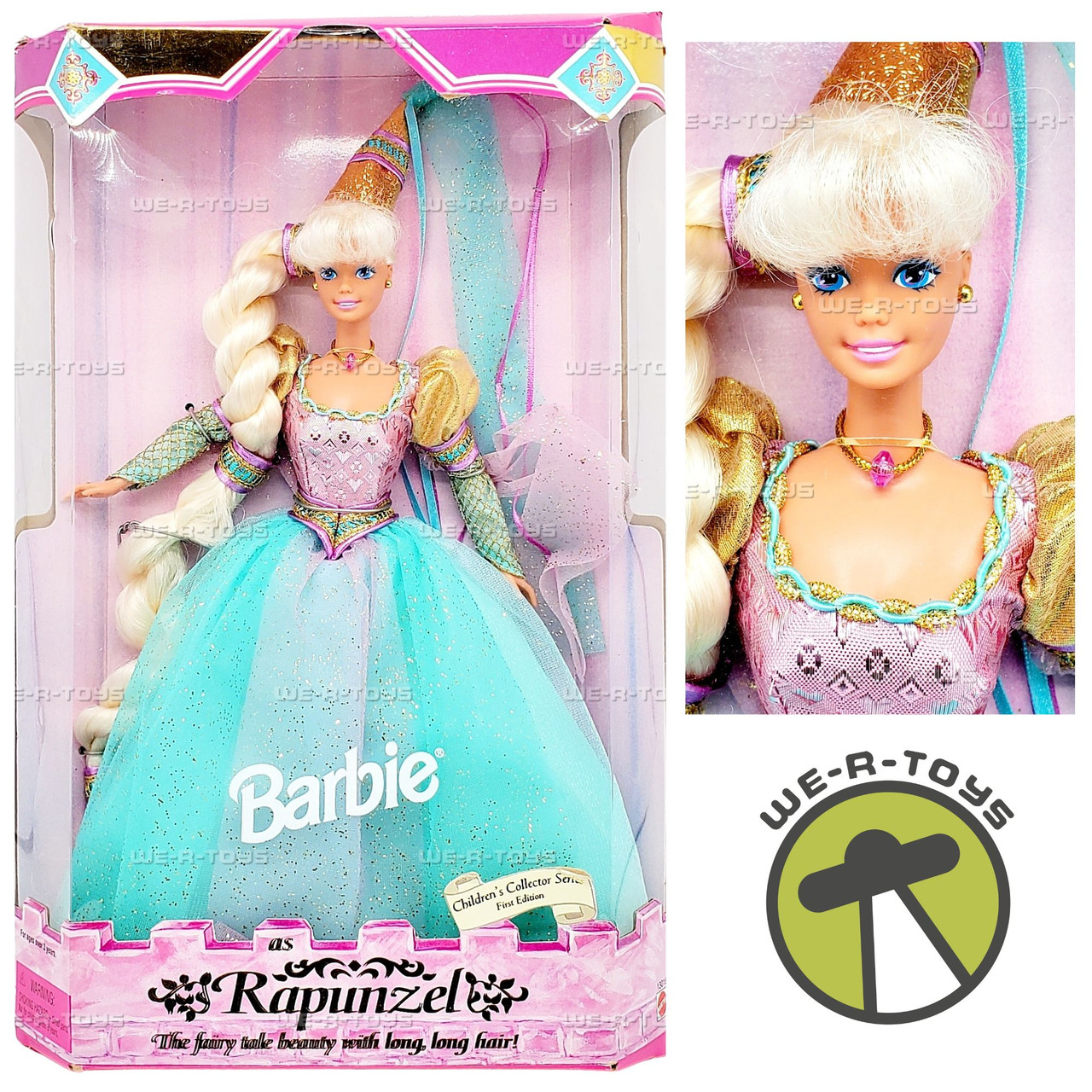 Barbie Doll as Rapunzel Children's Collector Series 1994 Mattel 13016