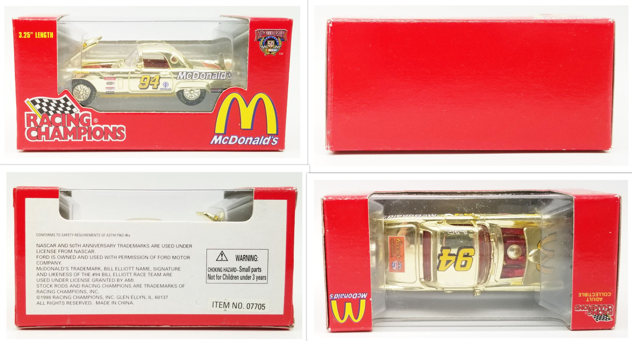 McDonald's Racing Champions Lot of 11 Collectible Cars 3.25