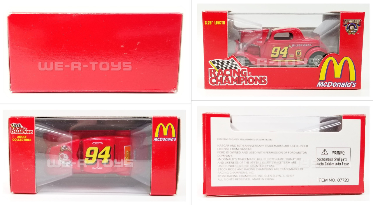 McDonald's Racing Champions #94 Lot of 11 Collectible Cars 3.25