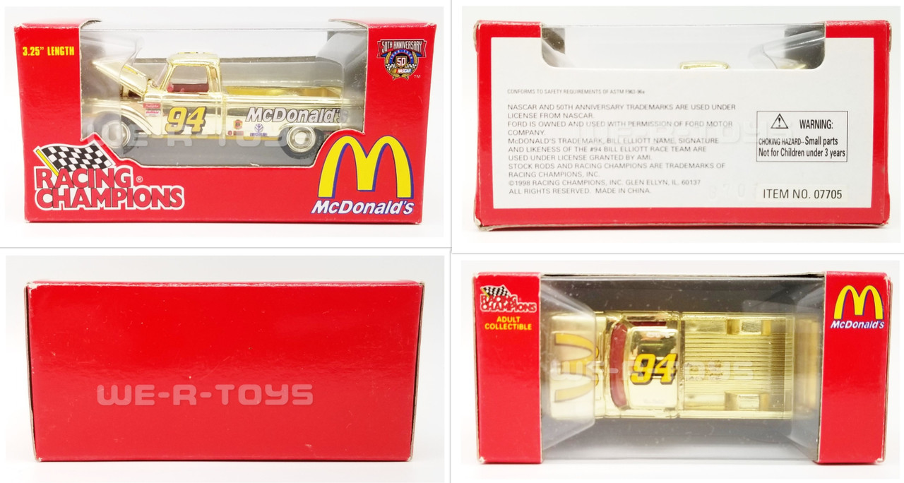 McDonald's Racing Champions #94 Lot of 11 Collectible Cars 3.25