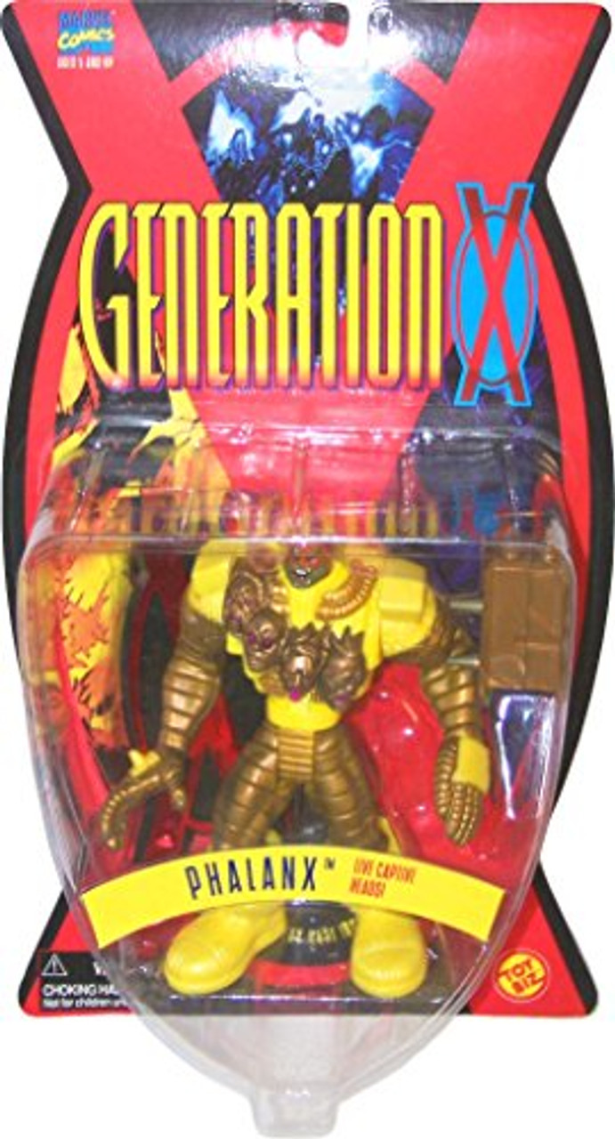 X-Men Generation X - Phalanx Live Captive Heads - Action Figure Toy Biz 1995