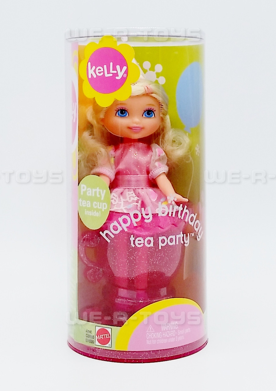 Barbie Kelly Club Happy Birthday Tea Party Kelly Doll 2003 Mattel