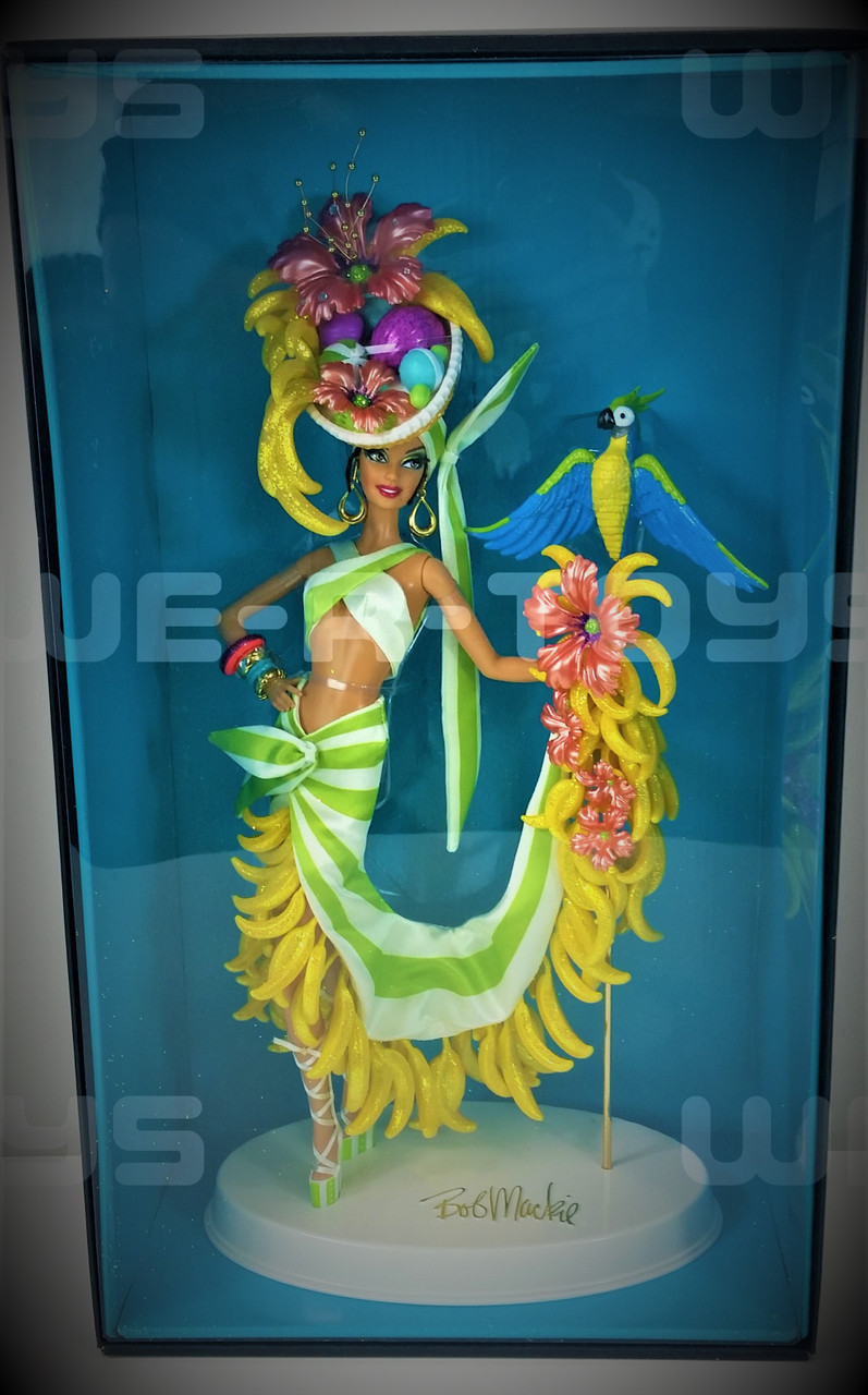 Bob Mackie Brazilian Banana Bonanza Barbie Doll Gold Label
