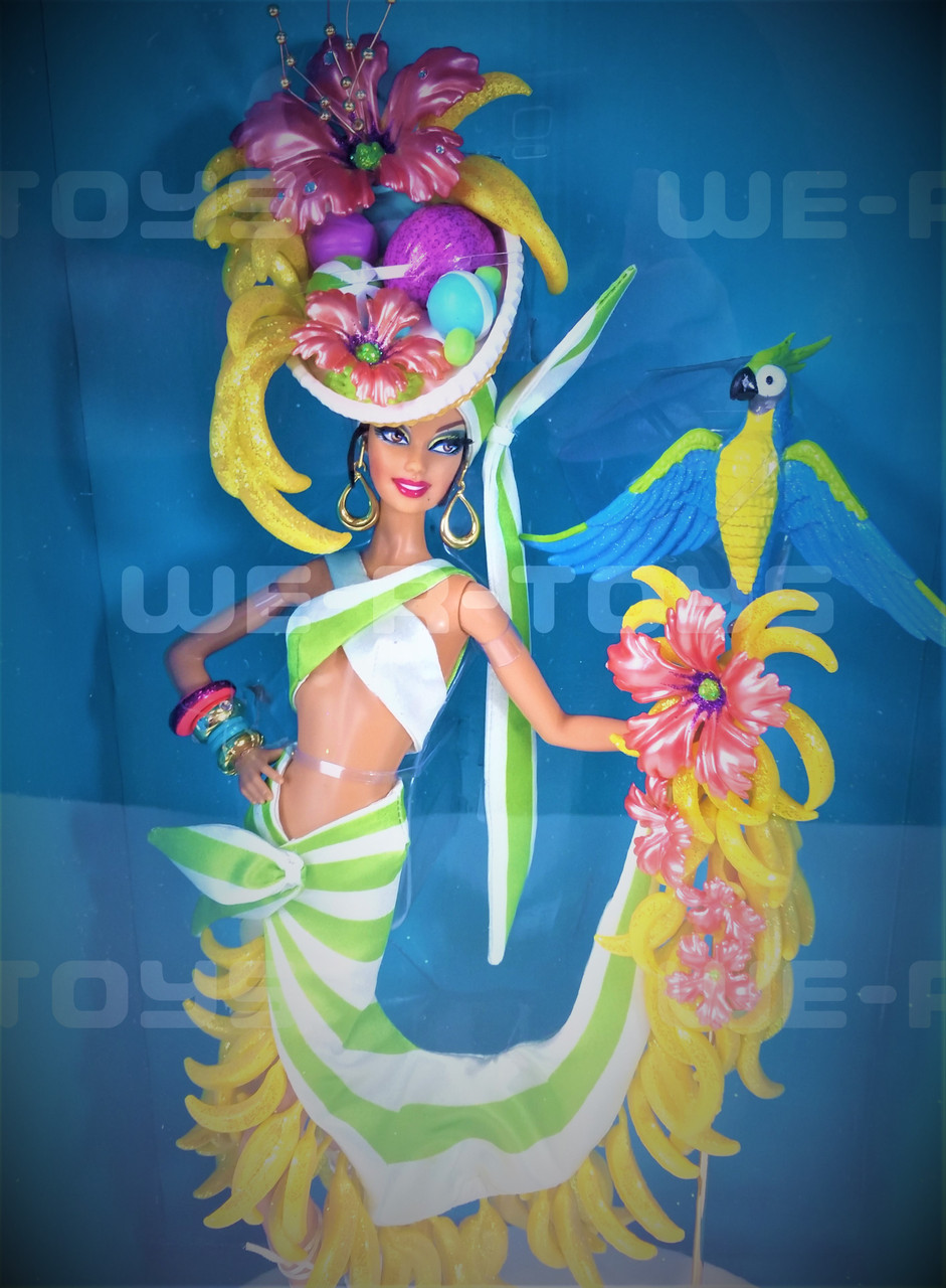 Bob Mackie Brazilian Banana Bonanza Barbie Doll Gold Label