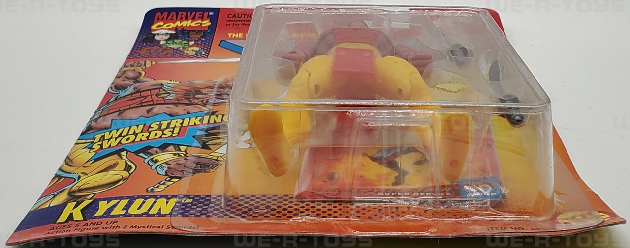 Marvel X-Men Kylun Action Figure Twin Striking Swords 1994