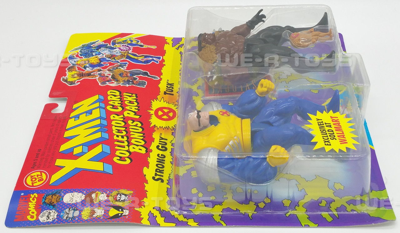 Marvel Comics X-Men Collector Card Bonus Pack Strong Guy & Tusk