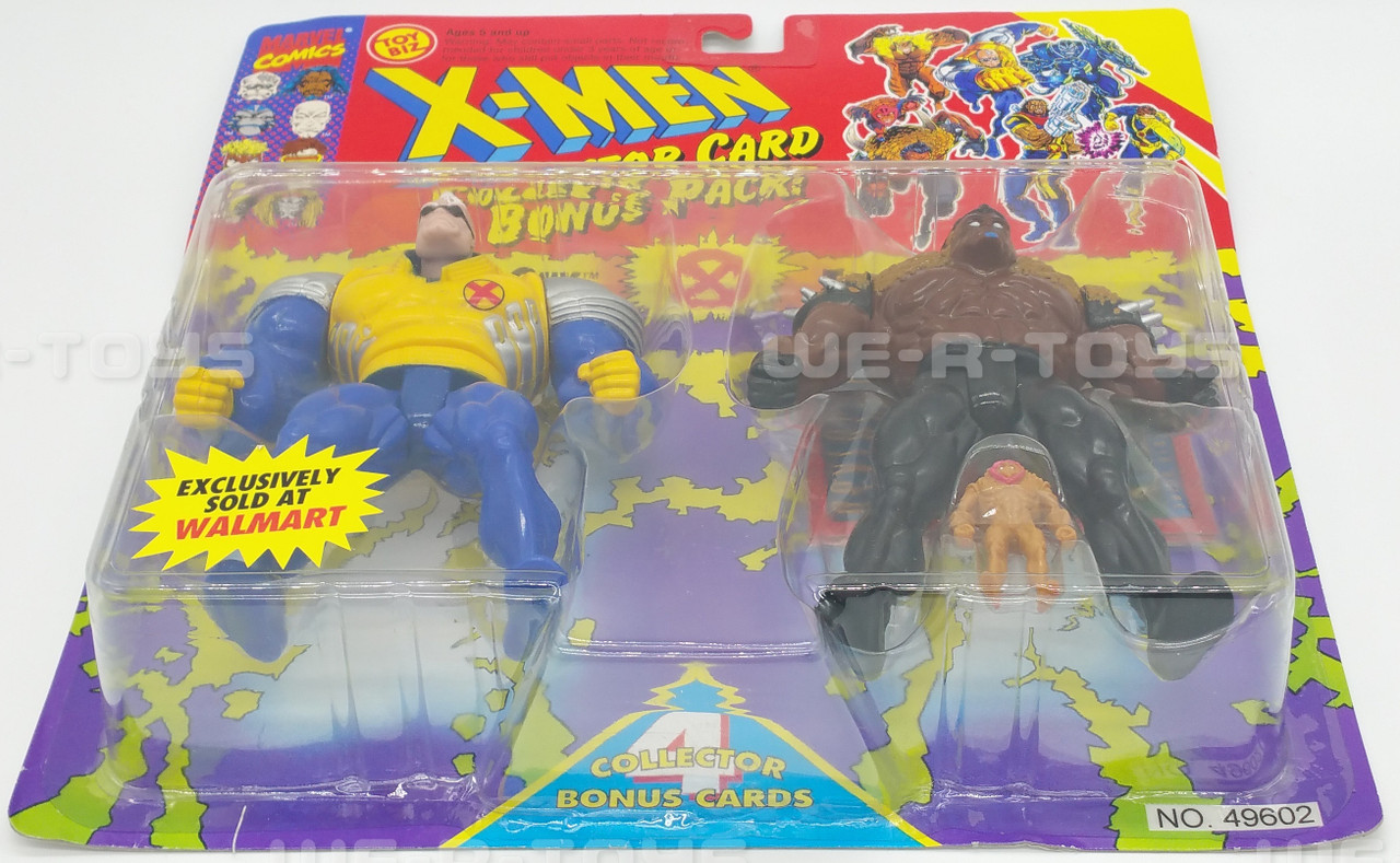 Marvel Comics X-Men Collector Card Bonus Pack Strong Guy & Tusk