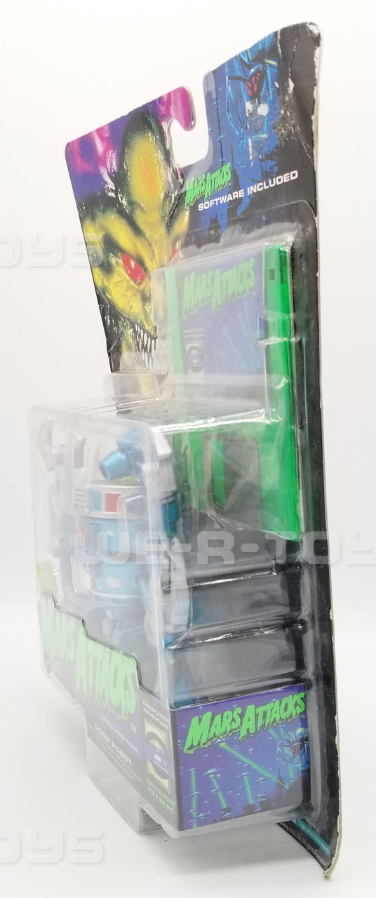 Mars Attacks Doom Robot Superflex Action Figure & Mission Disk
