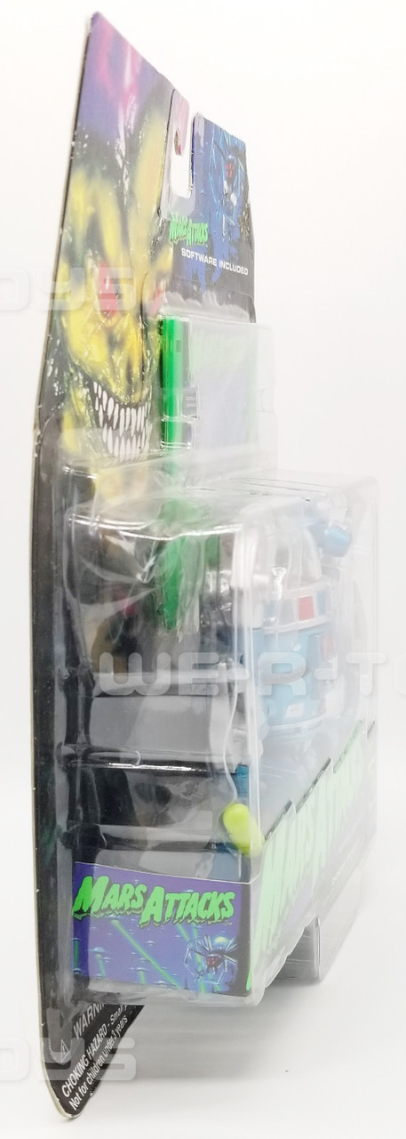 Mars Attacks Doom Robot Superflex Action Figure & Mission Disk